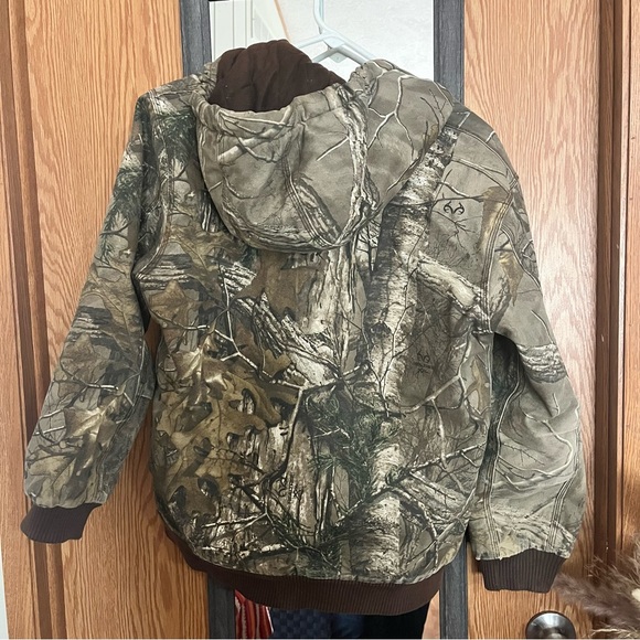 Carhartt Boys Thick Camouflage Winter Coat - Picture 4 of 5